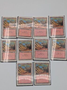 Lot 10 - Magic the Gathering ~ #303 ~ 1x Mountain (C) ~ 3rd Edition ~  M/NM